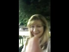 Public Paulina - Strip And Cum Next To Parked Vehicle at 7-11