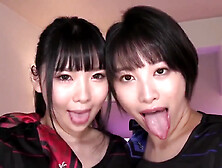 Miku Sunohara And Miki Sunohara In Fellatio Monster X Genius Of Anal Licking