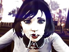 Elizabeth Blowjob Ends In Throatpie