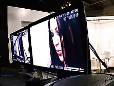 Audrey Bitoni's Monstrous Boobies Bounce On Her Chest As She Pogo Sticks His Cock