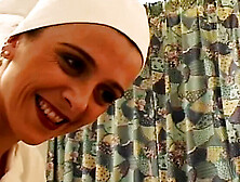 Hot French Nurse Maeva Exel Gets Anal Fucked Hard Before Huge Cumshot