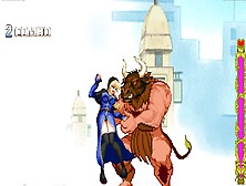 【Mugen】Minotaur Vs Schlussel. Mp4