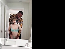 Wife humiliates cuck hubby & cheats on him with ebony man