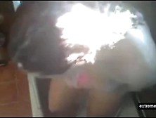 spying our stepmother wanking in bath