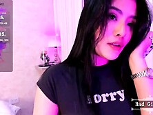 Hot big booty ass busty asian babe webcam show