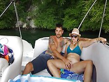 Public Amateur Sex Fun On Boat Public Voyeur Part1