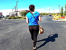 Insanely Transparent Leggings - 43Yo Ex-Wife