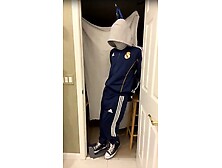 Real Madird Tracksuit Hanging Livestream