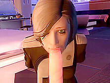 Mass Effect Dr Chakwas Gets a Cock as a present (SFM)