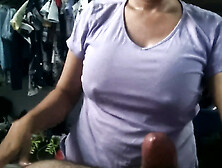 The neighbor asks me for semen