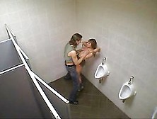 Candid girl in public toilet