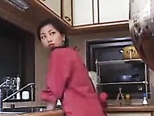 Brother Wife Grabbed For Ass In Kitchen