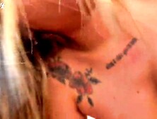 Golden-haired latin babe coarse POV screw