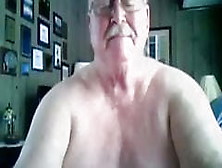 Grandpa Show On Webcam