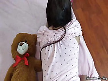 My New Innocent Stepdaughter In Pink - Youngster Falls Into The Hands Of Her Naughty Stepdad