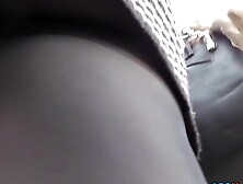 Sexy Upskirts In Public Of The Hot Young Chick