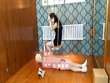 Asian Femdom 摇篮女神调教男M丝袜足交前部分