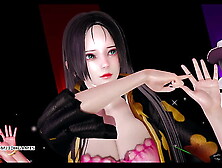[MMD] Slut's Day - Expectation Sweet Striptease Boa Hancock Nami Nico Robin 1 Piece 3D Porn Cartoon Uncensored