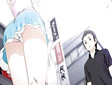 Cute and busty anime schoolgirl takes a fat dick all the way