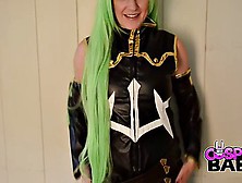 Anime Cosplay Babes Dc Masturbates For Fun