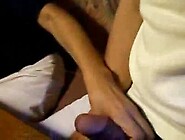 Pantyless asian blows and swallows in a restaurant