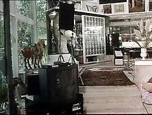 Old style Orgy for 2 Masked MILFs and Milly D'abbraccio Poked and Jizzed in Mouth by Monstrous Dongs