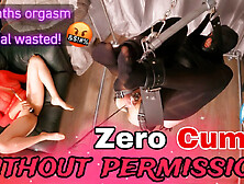 Training Zero Orgasm Without Permission! Femdom Ruined Cums Ass-sex Fisting in Suspension Bondage Ballbusting Cum-shot Real Amat