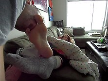 The Sock Bandit! (Part one) - a Mind Swallowing Foot Worship Experience! HD PREVIEW