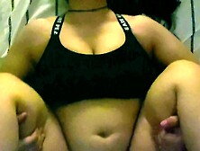 Busty Big Tits Young Milf Fucked In Her Black Sports Bra After Gym Workout Her Big Boobs Bouncing Like Crazy - Hot Milf (18+)