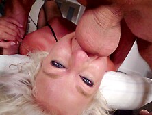 Mick Blue dominates London River, who loves rough anal and kink, in a steamy scene.