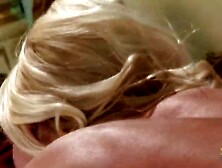 A blond soccer mum desires to make sure that her sons soccer team will win.  So that babe invites the referee over and brides him