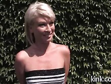 Busty prisoner used as sex slave