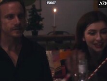 Emily Van Den Berg Breasts Scene In Christmas Party (Dani Thompson)