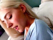 Eva Elfie Lets Step Bro Creampie Her Pussy