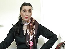 For Quick Cumshots: Jerk off in a Silk Scarf JOI Training