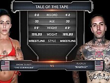 Nude Sex Fight As Andre Shakti battles Ruckus Then Gets