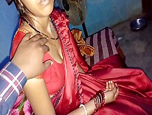 Seductive Bhabhi In A Red Saree Enjoys Steamy Outdoor Sex Adventure