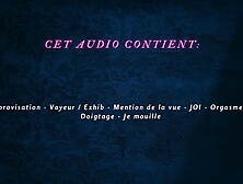 French Audio Porn | I Love It When My Voyeur Watches Me Masturbate