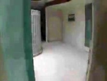 Insatiable chick sucks and rubs my weiner and gets cum on her butt