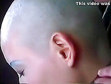 Woman Gets Shaved Bald By Monk