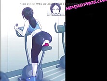 2D Toon - Workout Creampie and Juicy Cunt (Uncensored)