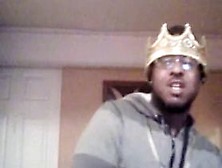 King Dancing Acting A Fool!