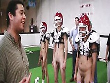 Straight Jocks Humiliated With Naked Workout