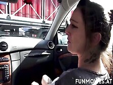 Mom Adrienne Kiss Fucking Public