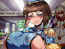 Robolife2 - Nova Duty [ Cartoon Game PornPlay ] Ep. two anal drill sextoy to make android lady cumming !