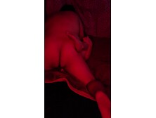 Slow motion of my spouse and I banging in red light!