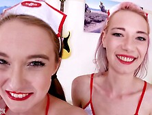 Dirty Teen nurses FUCKED UP HARD 4 (18+)