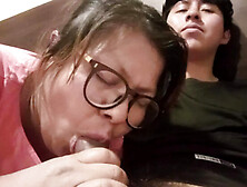 Desperate Indian Aunty from Facebook Sucks Cock in Hotel Room - MooDBO Homemade MILF