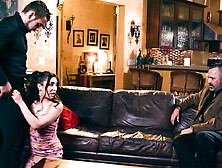 Stepdaughter had sex in front of stepdad