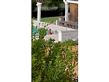 Real spy latina fucking pool